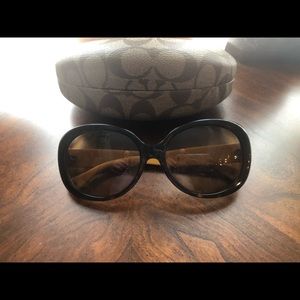 Coach Dark Tortoise Sunglasses